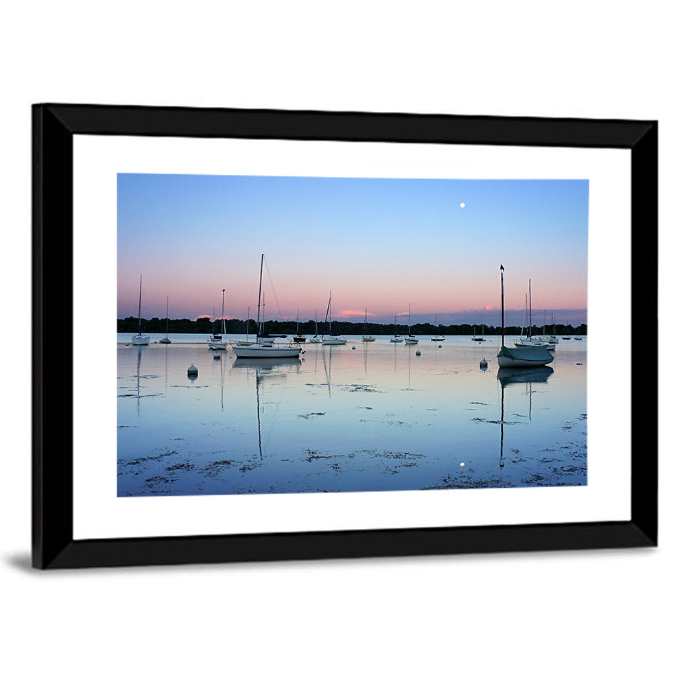 Sailboats on Lake Harriet Wall Art