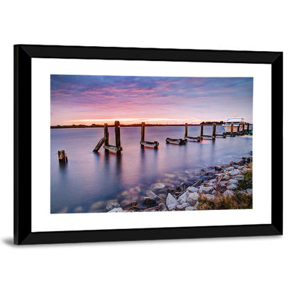 Bayou Lafourche Sunrise Wall Art