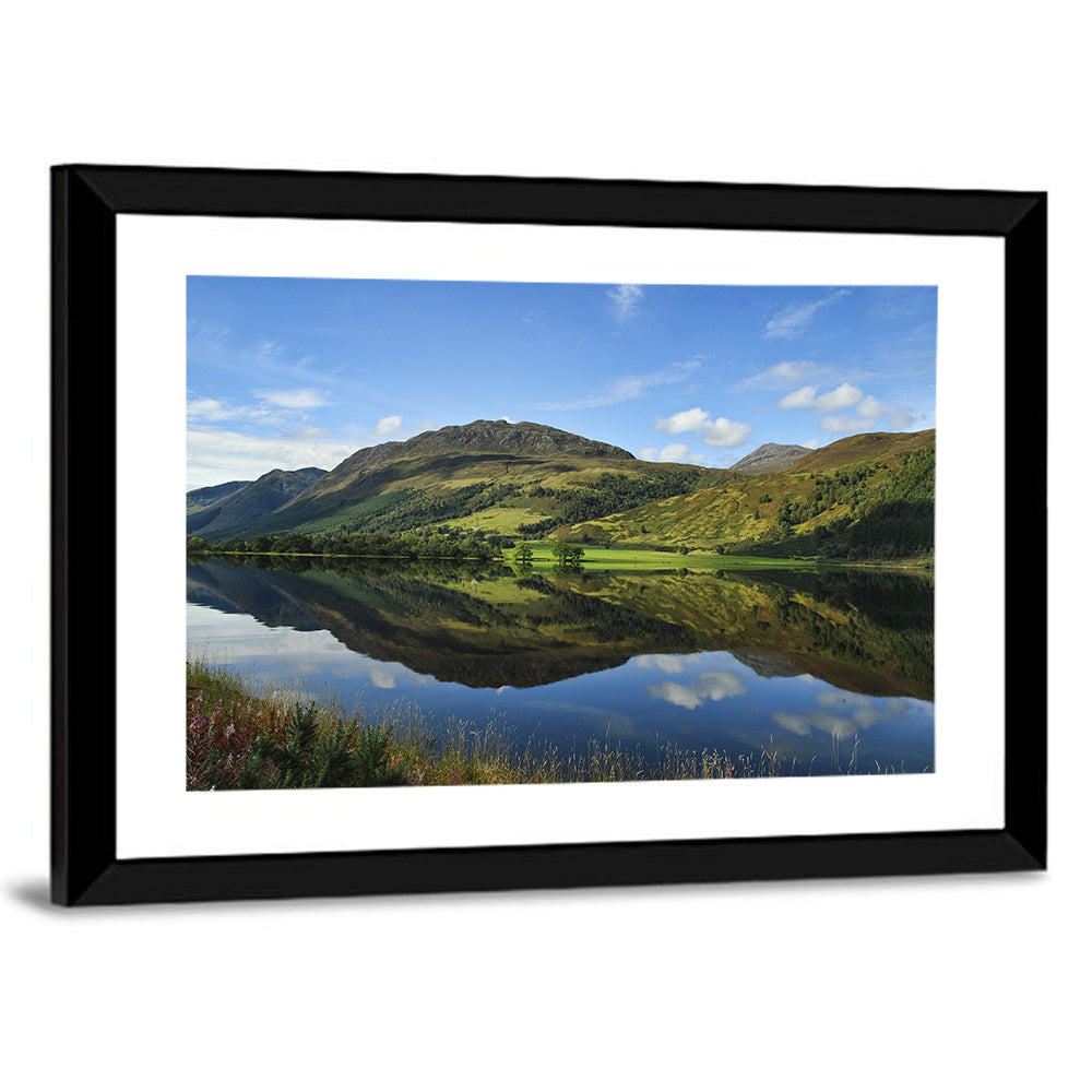 Irish Lake Reflection Wall Art