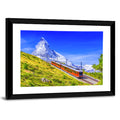 Gornergrat Train and Matterhorn Wall Art