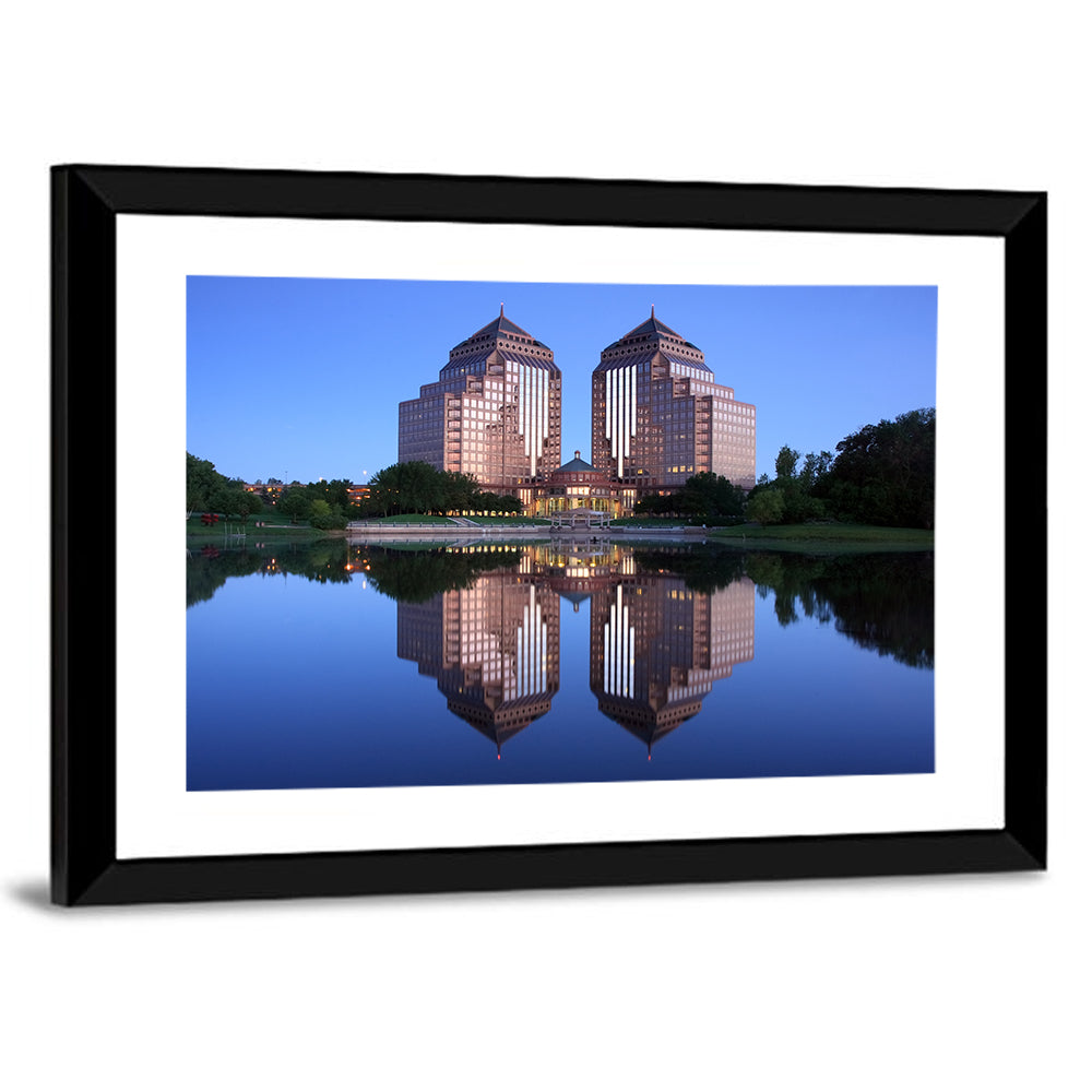 Carlson Towers at Dusk Wall Art