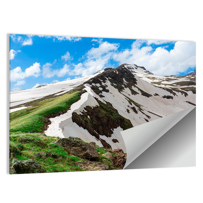 Mount Aragats Ridge Wall Art as a poster print