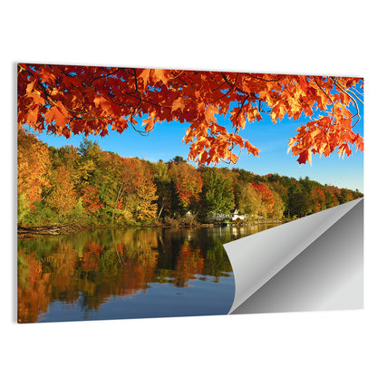 Autumn at Lake Iroquois Wall Art