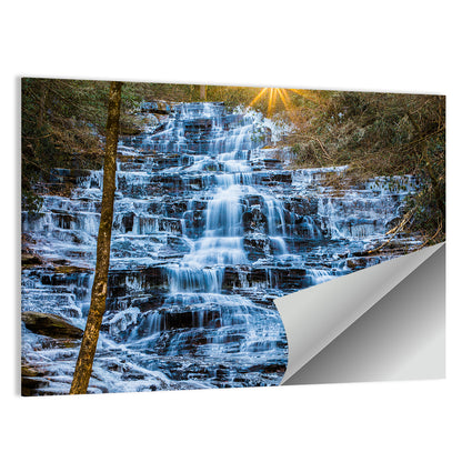Minnehaha Falls Winter Cascade Wall Art