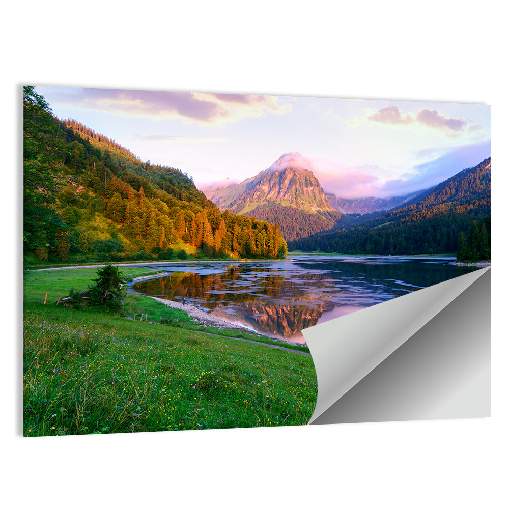 Obersee Reflection, Switzerland Wall Art