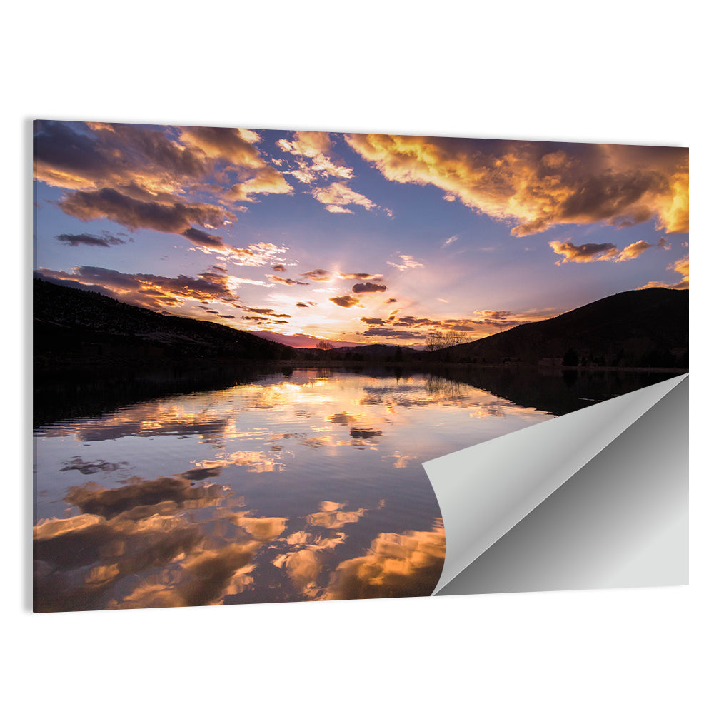 Avon Lake Clouds Wall Art