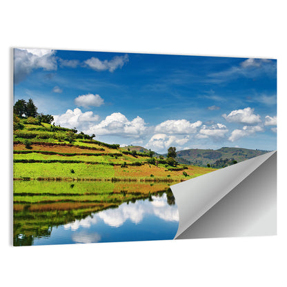 Bunyonyi Lake Reflection Wall Art