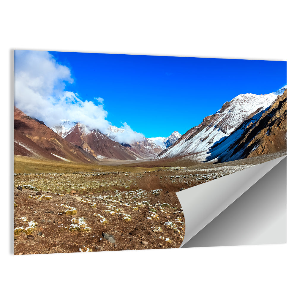 Mount Aconcagua Valley View Wall Art