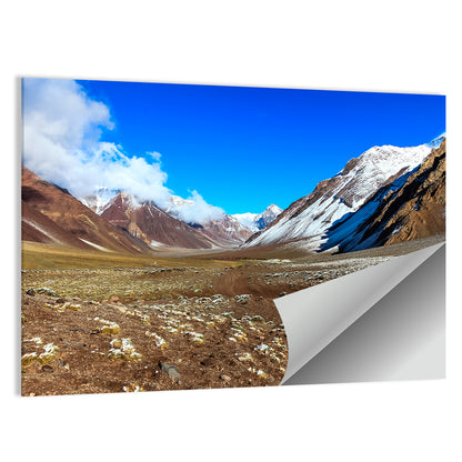 Mount Aconcagua Valley View Wall Art
