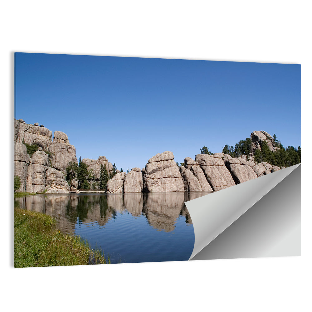 Sylvan Lake Reflection Wall Art
