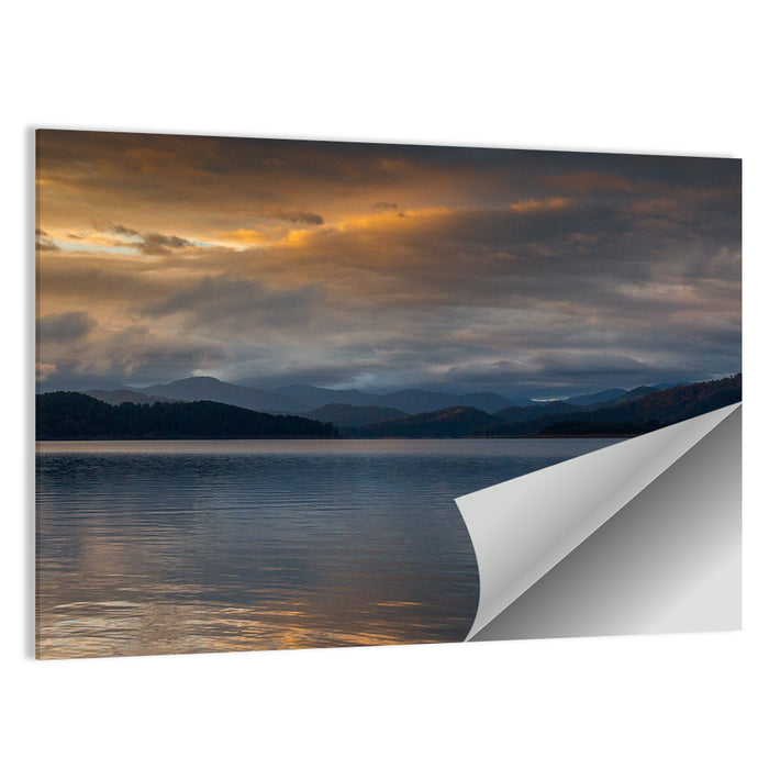 Lake Eildon Sunrise Wall Art as a poster print