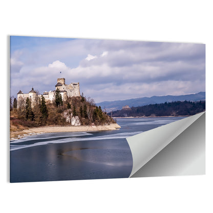 Niedzica Castle on Czorsztynskie Lake Wall Art