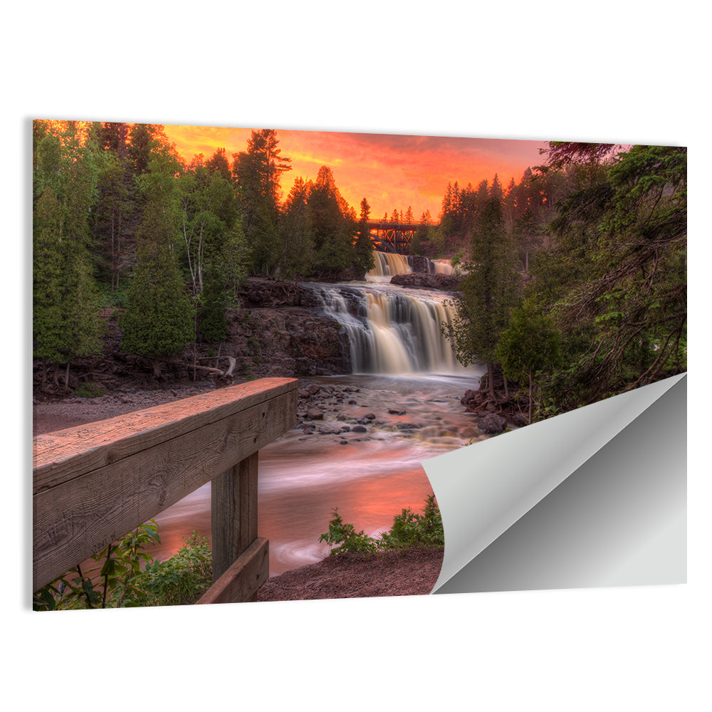 Gooseberry Falls Waterfall Wall Art