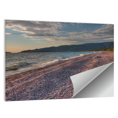 Lake Superior Pebble Beach Wall Art