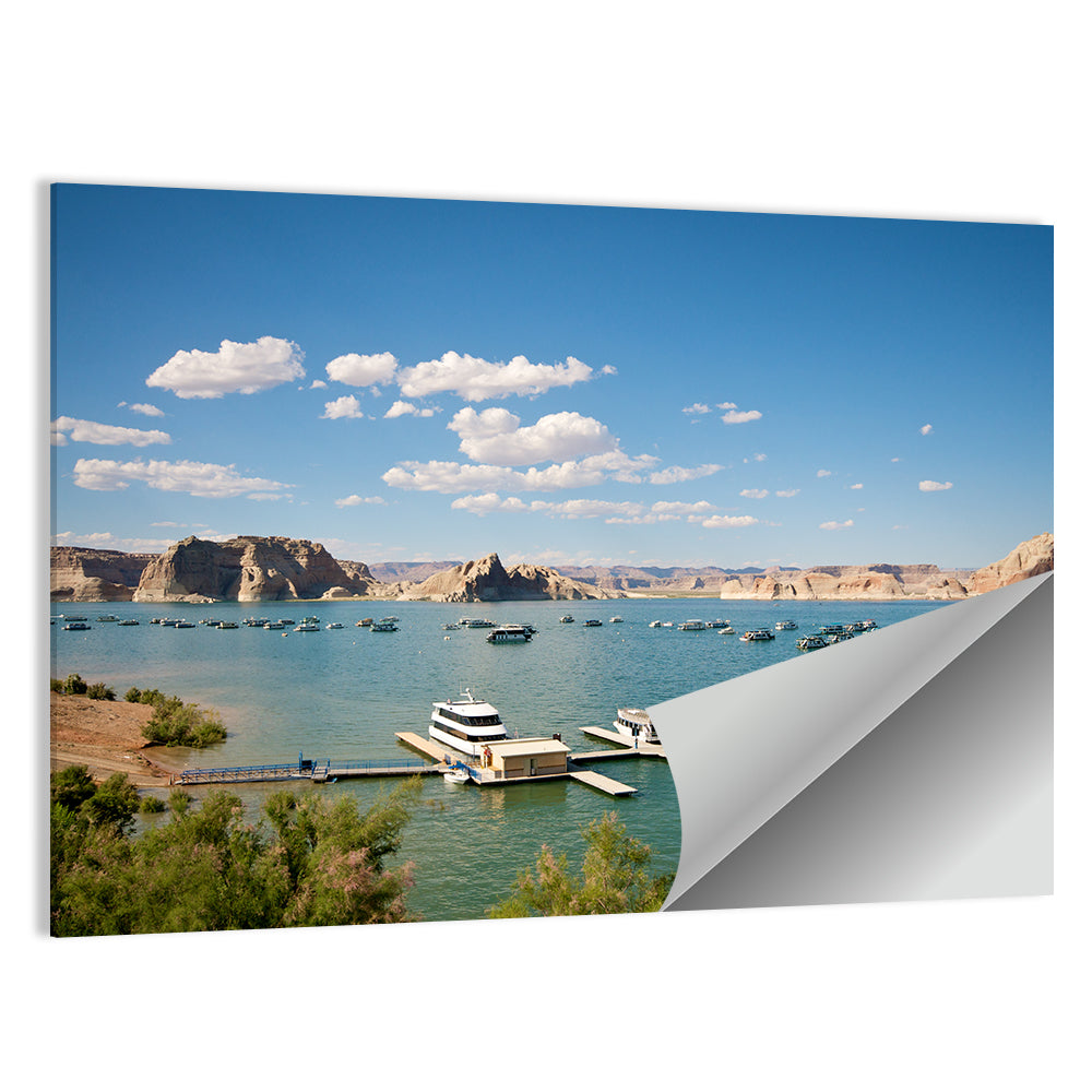Lake Powell Marina, Page Arizona Wall Art