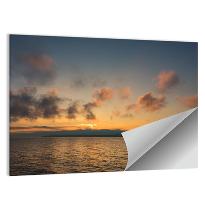 Lake Leman Golden Sunset Wall Art