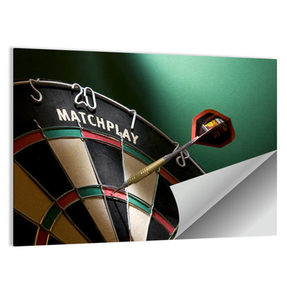 Double Twenty Dart Close-up Wall Art