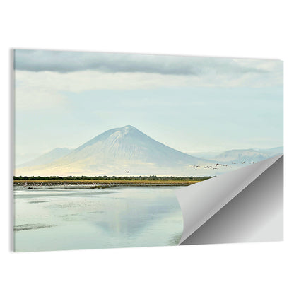 Lake Natron Reflection Wall Art