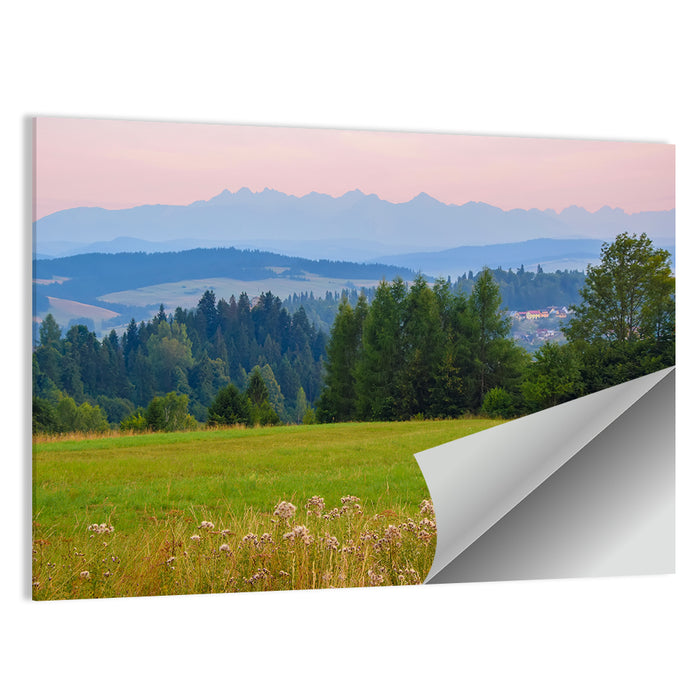 High Tatras Mountains Wall Art as a poster print