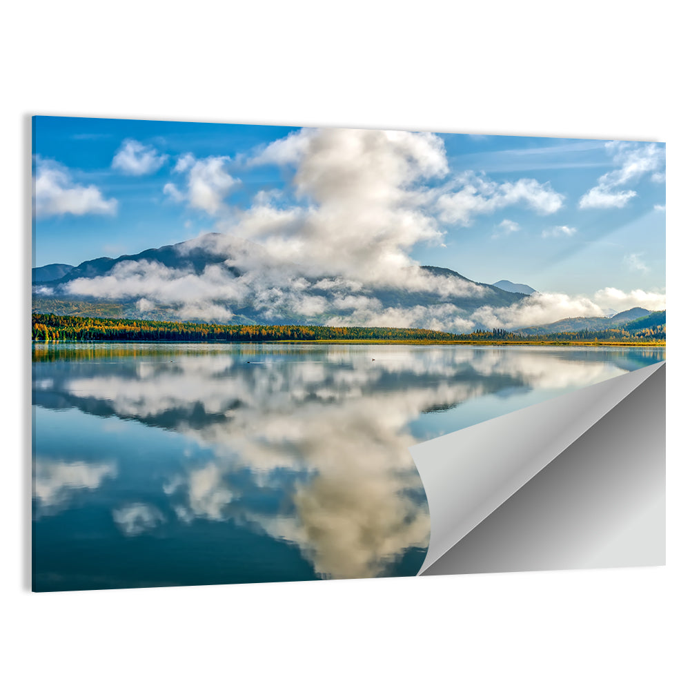 Skilak Lake Reflection Wall Art