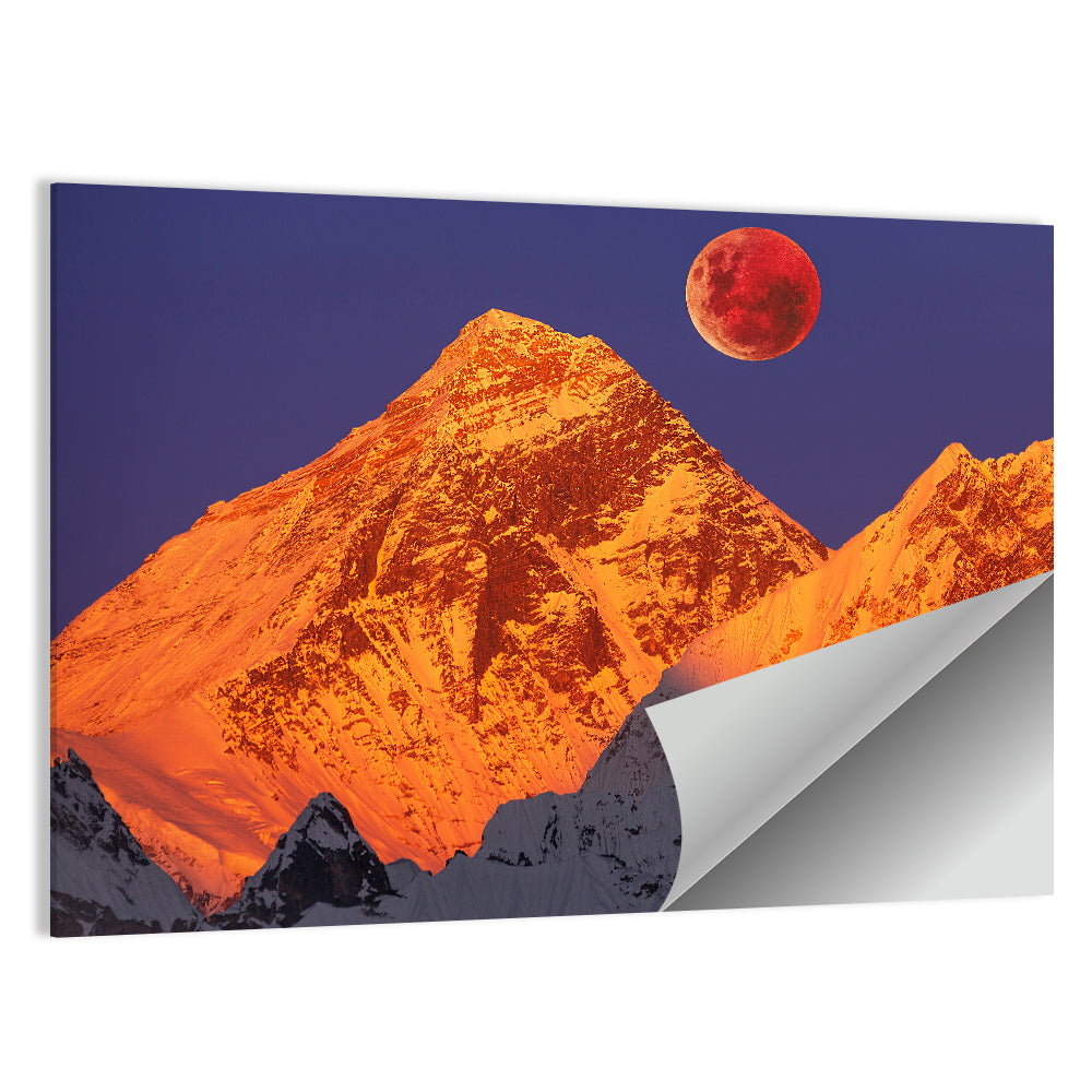 Mount Everest at Sunset Wall Art