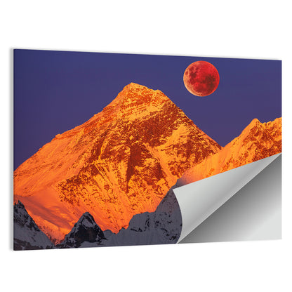 Mount Everest at Sunset Wall Art