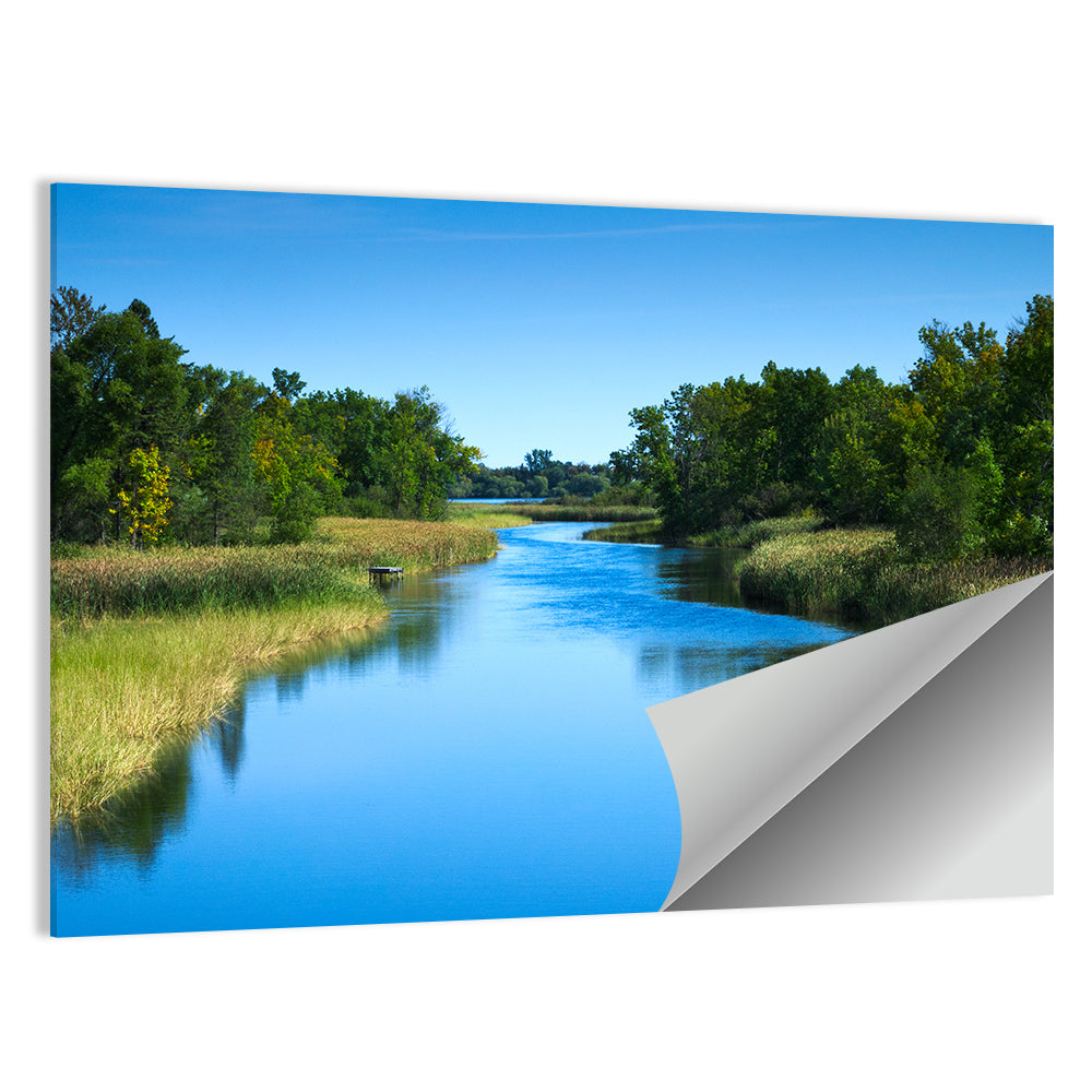 Mississippi River Landscape Wall Art