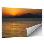 Lake Sevan Sunset Reflection Wall Art