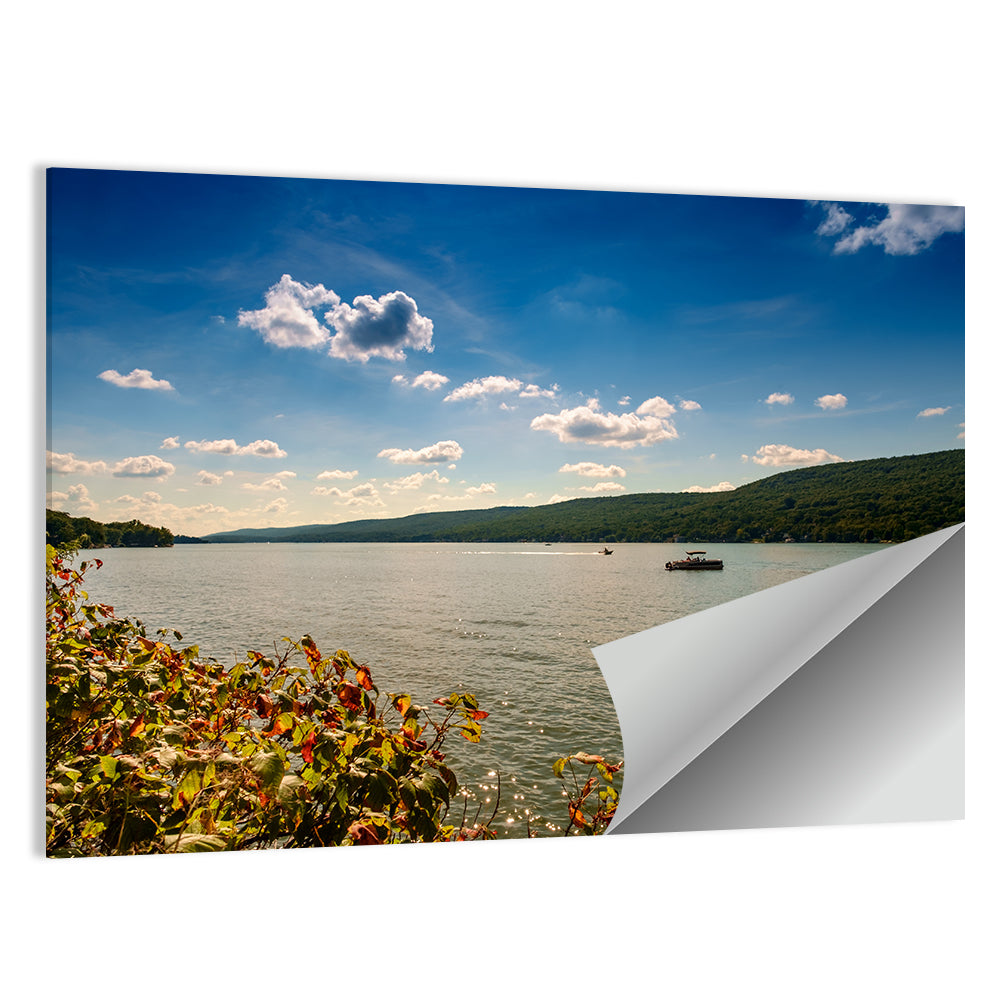 Greenwood Lake Autumn View Wall Art