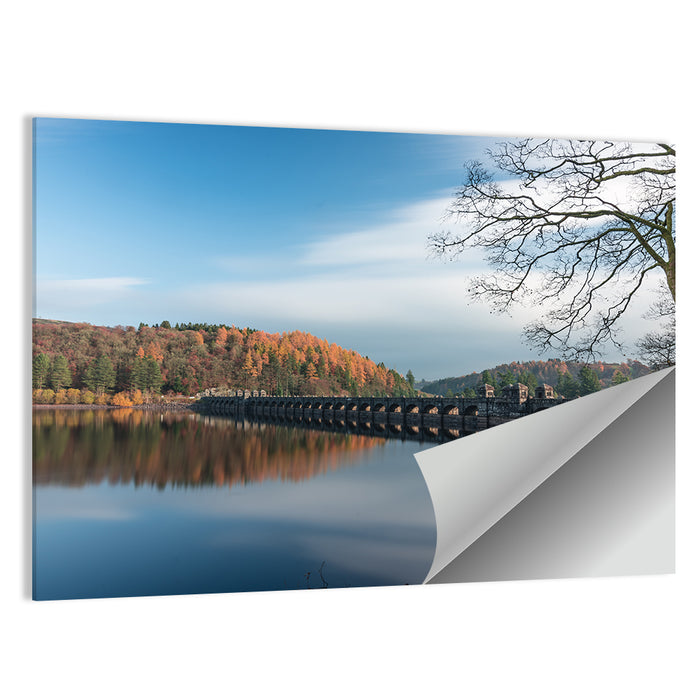 Tranquil Lake Vyrnwy Wall Art as a poster print