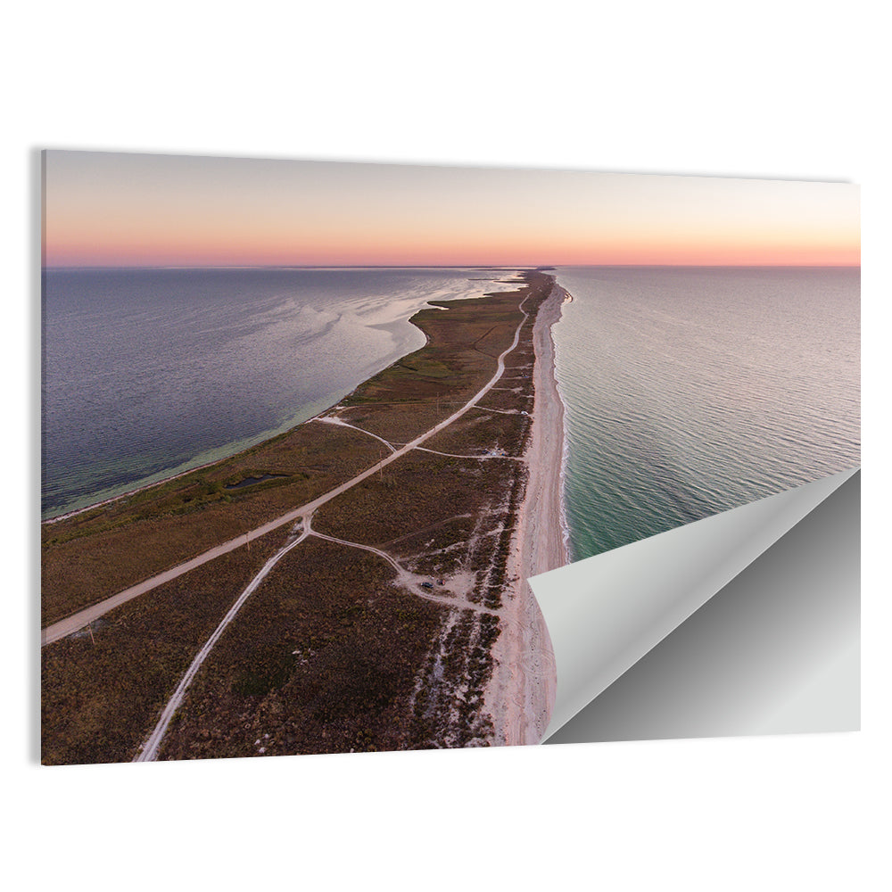 Byriuchyi Island Coastline Wall Art