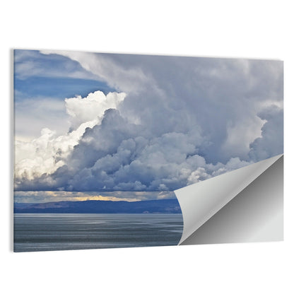 Lake Titicaca Moody Cloudscape Wall Art
