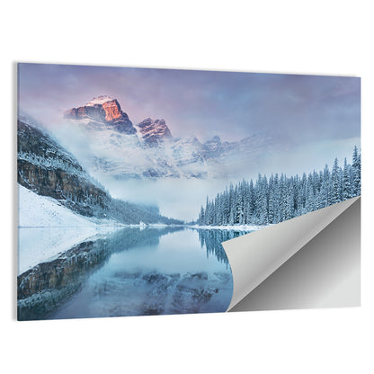 Moraine Lake Morning Reflection Wall Art