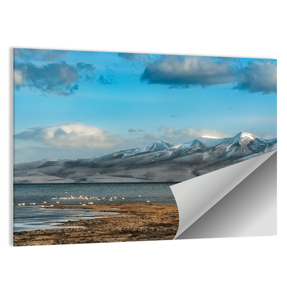 Lake Manasarovar Shoreline Wall Art