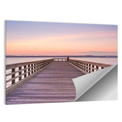 New Haven Wooden Pier Wall Art