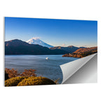 Mount Fuji Over Lake Ashi Wall Art