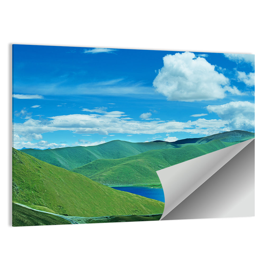 Yamdrok Tso Turquoise Lake Wall Art