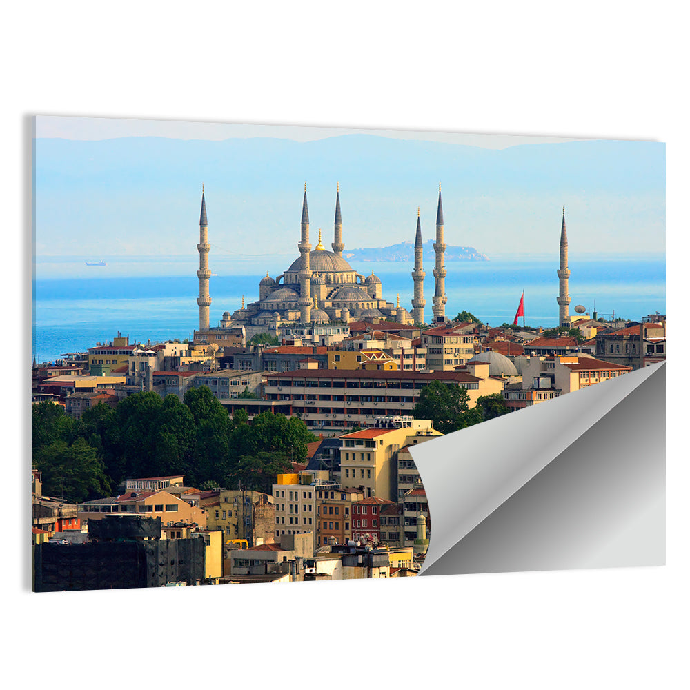 Sultan Ahmed Mosque Skyline Wall Art