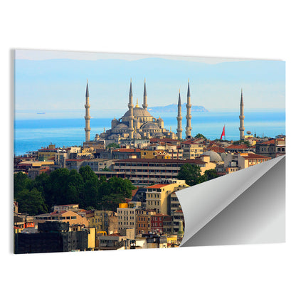 Sultan Ahmed Mosque Skyline Wall Art