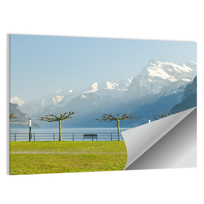Lake Lucerne Landscape Wall Art