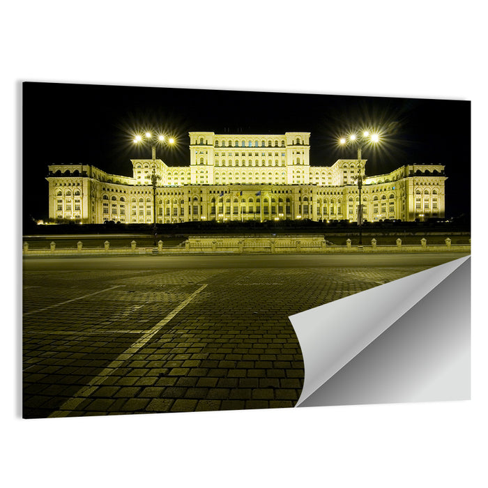 Palace of the Parliament Bucharest Wall Art as a poster print