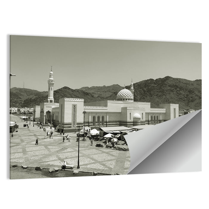 Uhud Mosque, Medina Wall Art as a poster print