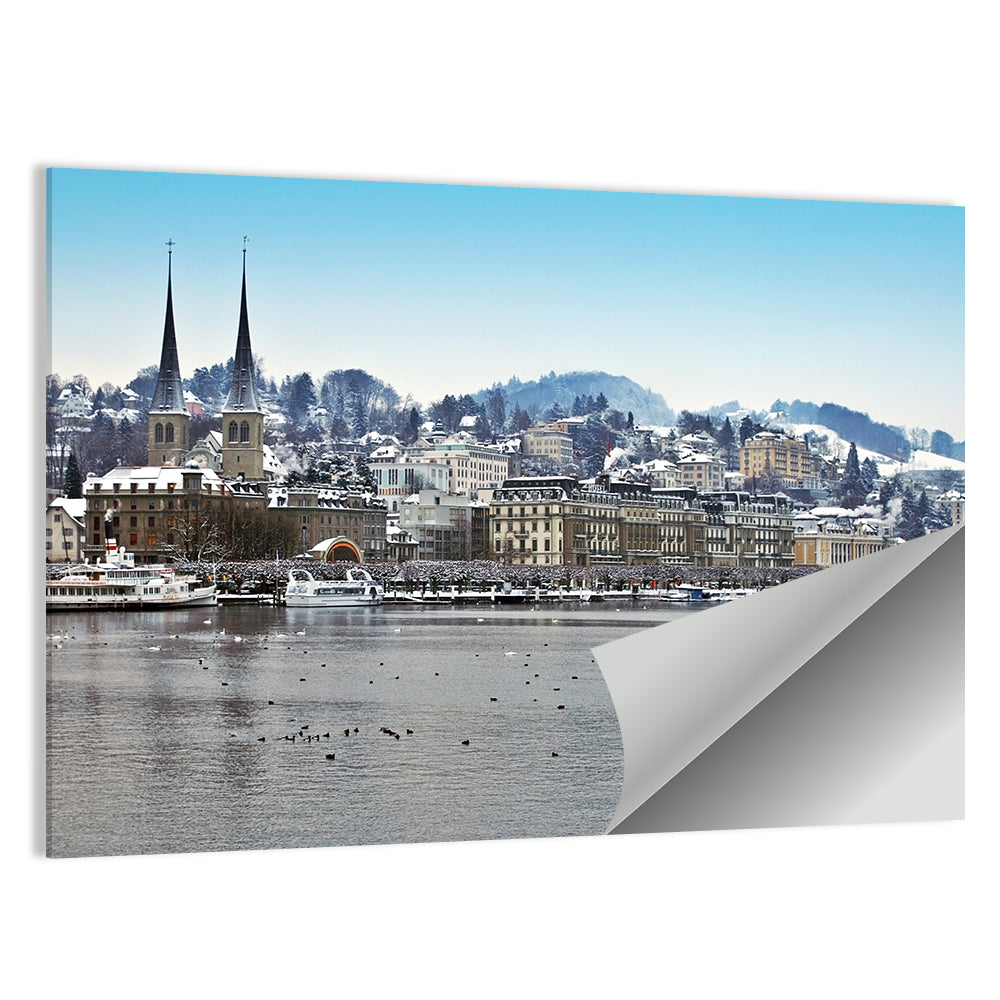 Hofkirche Lucerne Cityscape Wall Art