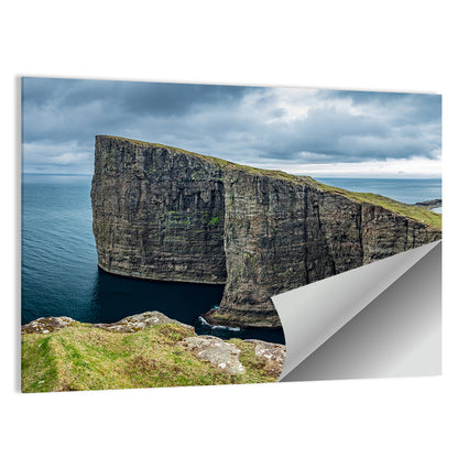 Trælanípa Cliff, Faroe Islands Wall Art