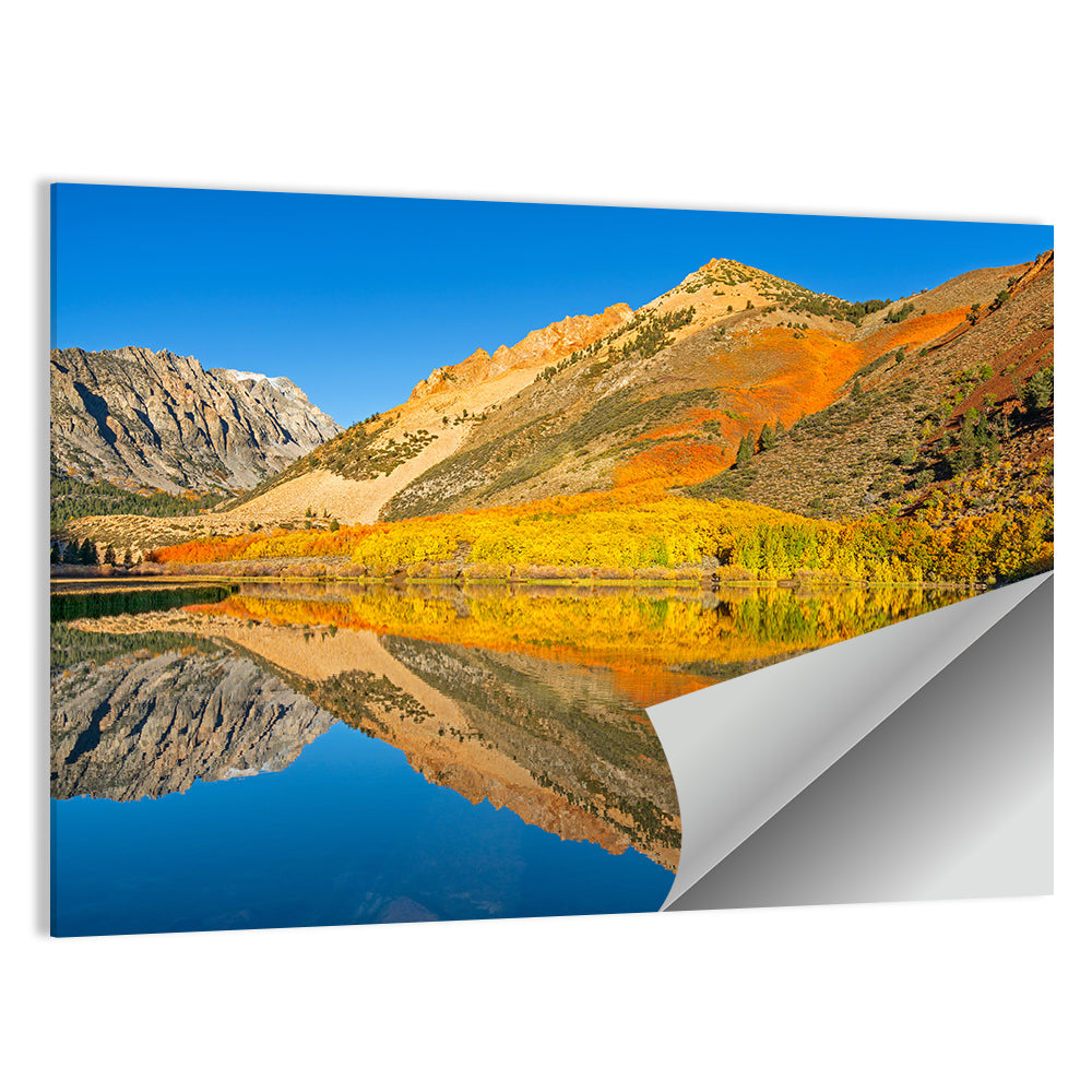 North Lake Autumn Reflection Wall Art