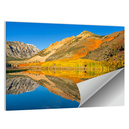 North Lake Autumn Reflection Wall Art