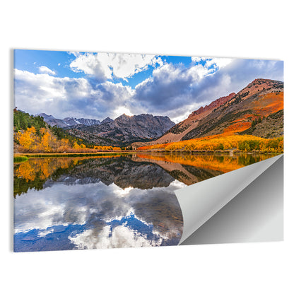 North Lake Autumn Reflection Wall Art