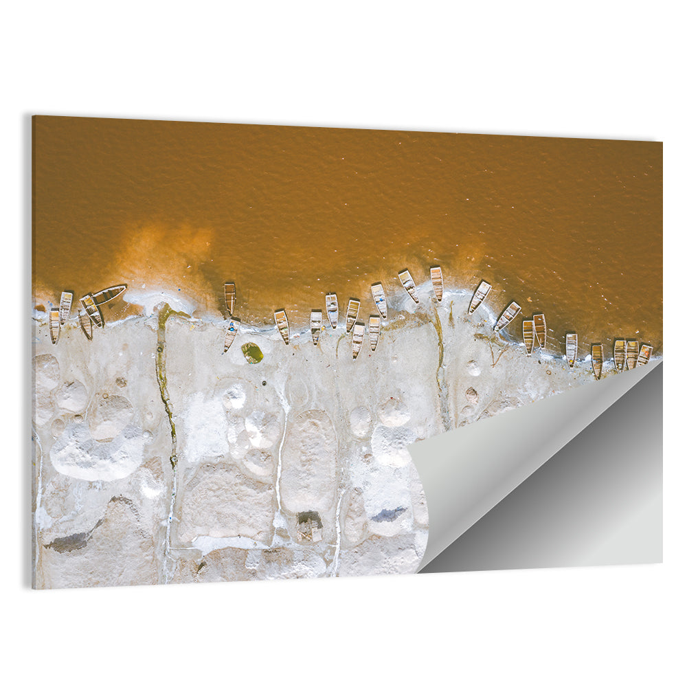Lac Rose Salt Flats Senegal Wall Art