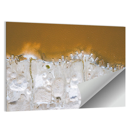 Lac Rose Salt Flats Senegal Wall Art