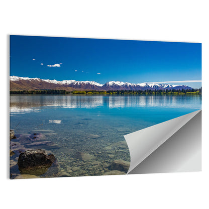 Lake Ruataniwha Reflection Wall Art